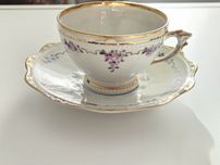Filiżanka Ohme Szczawienko Louis XVI duo