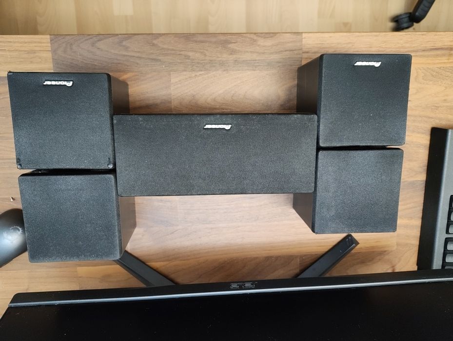 Colunas PIONEER + SUBWOOFER VINTAGE