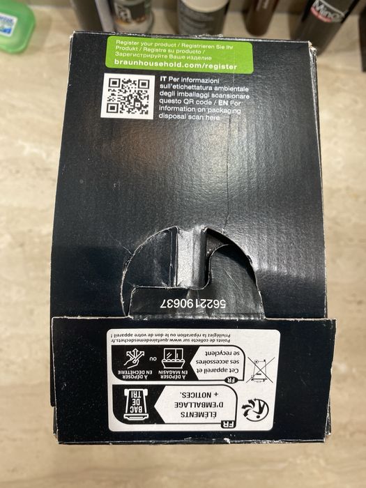 Блендер Braun Minipimer 1 MQ10.001M новий 450W
