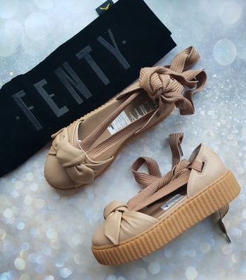 Кожаные босоножки,балетки бренд Fenty byRihanna(Puma)р.38