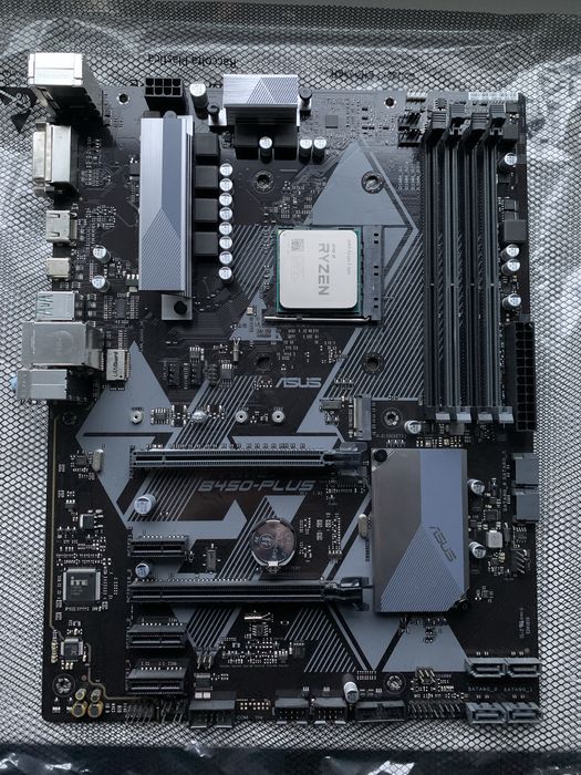 Материнська плата + процесор