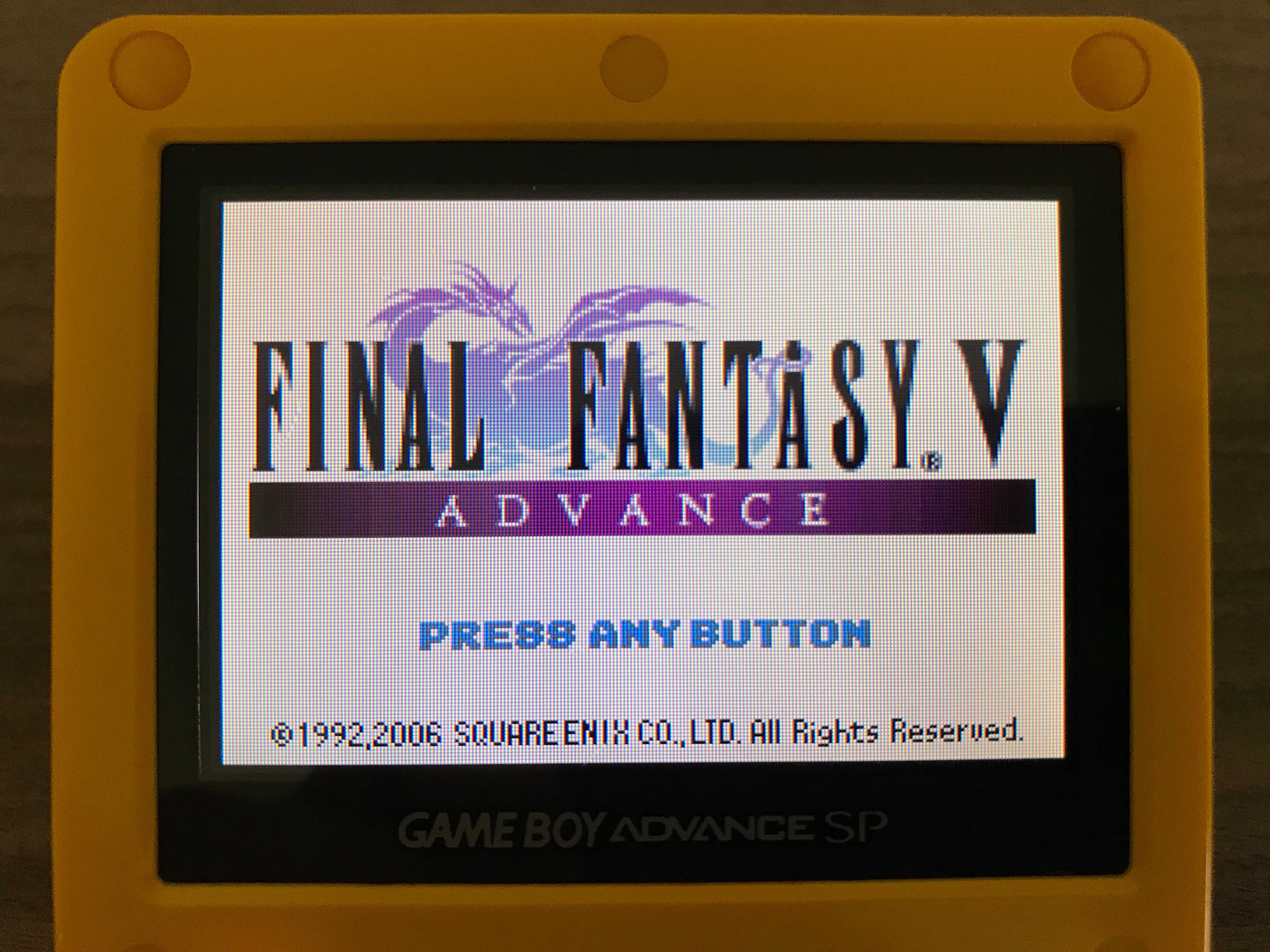 Final Fantasy V 5 Advance Game Boy, USA jak nowa