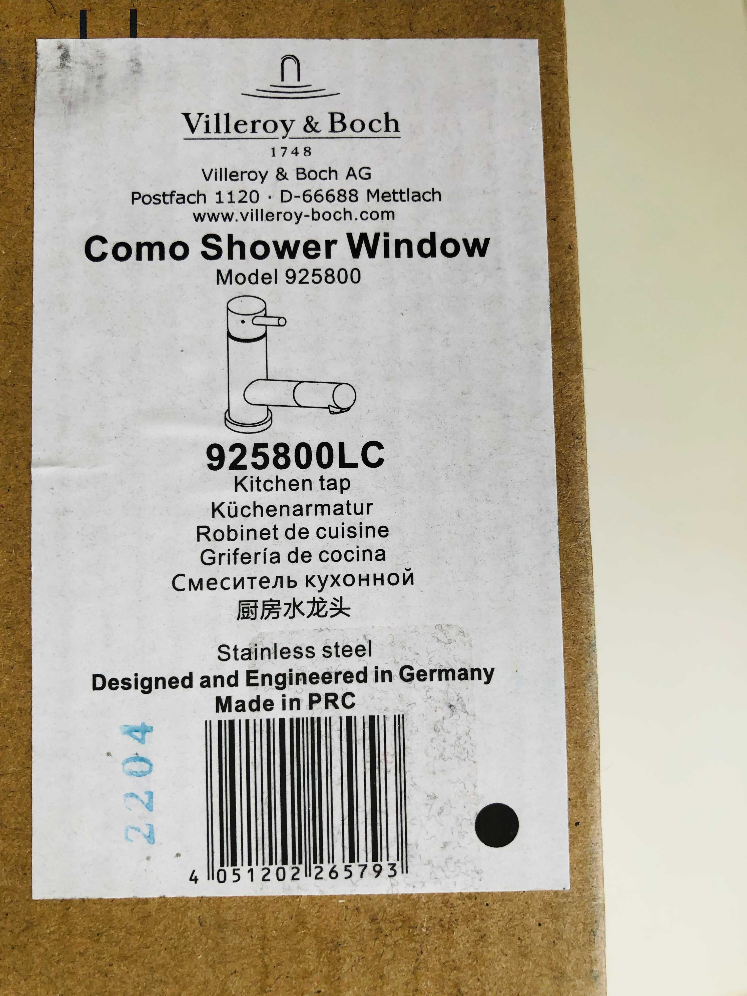 Villeroy&Boch Como Window Shower bateria kuchenna podokienna 925800LC