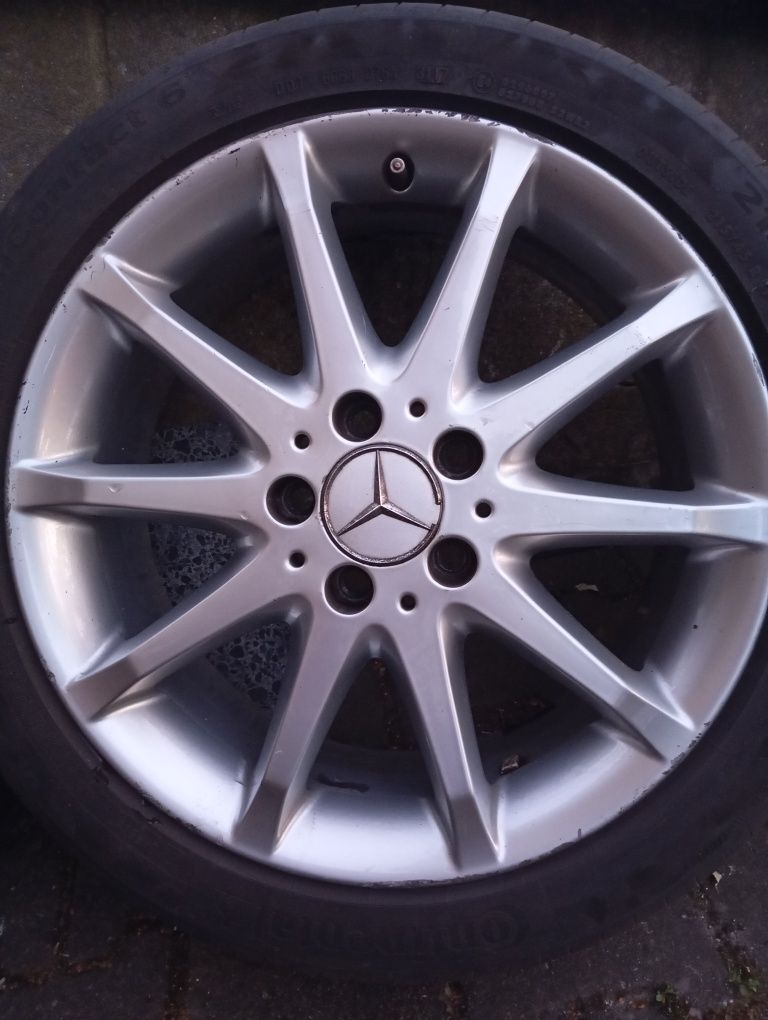 Felgi aluminiowe z oponami 17 cali 5x112 Mercedes Benz