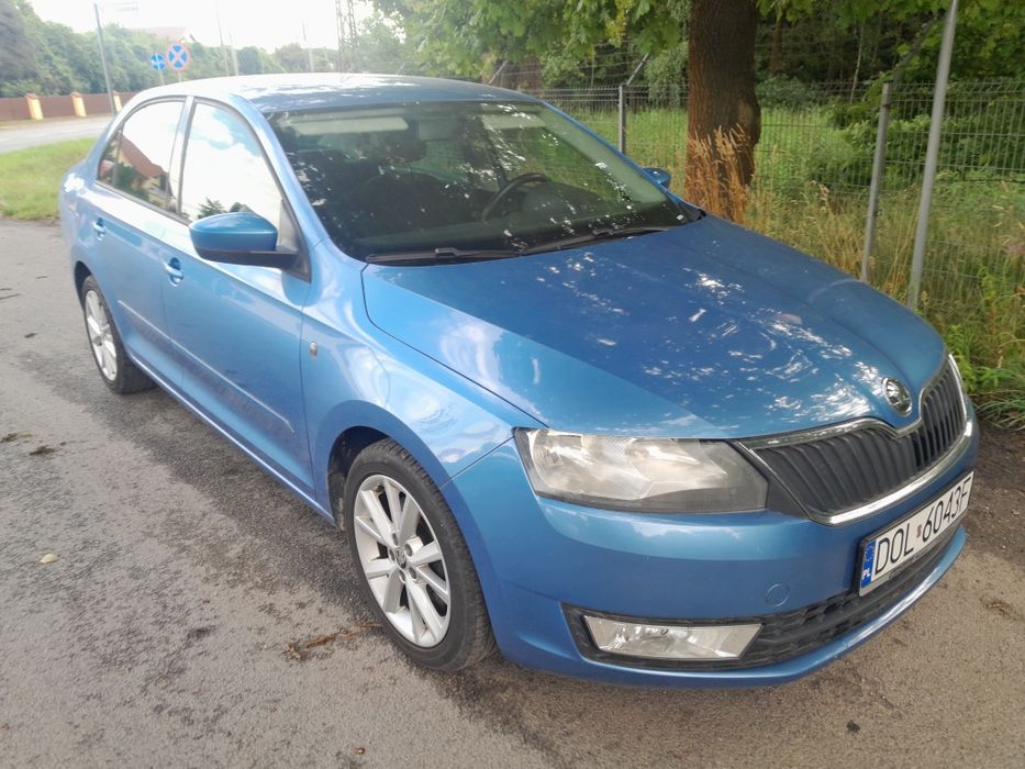 Skoda Rapid 1.6 TDI Ambition serwis ASO do końca