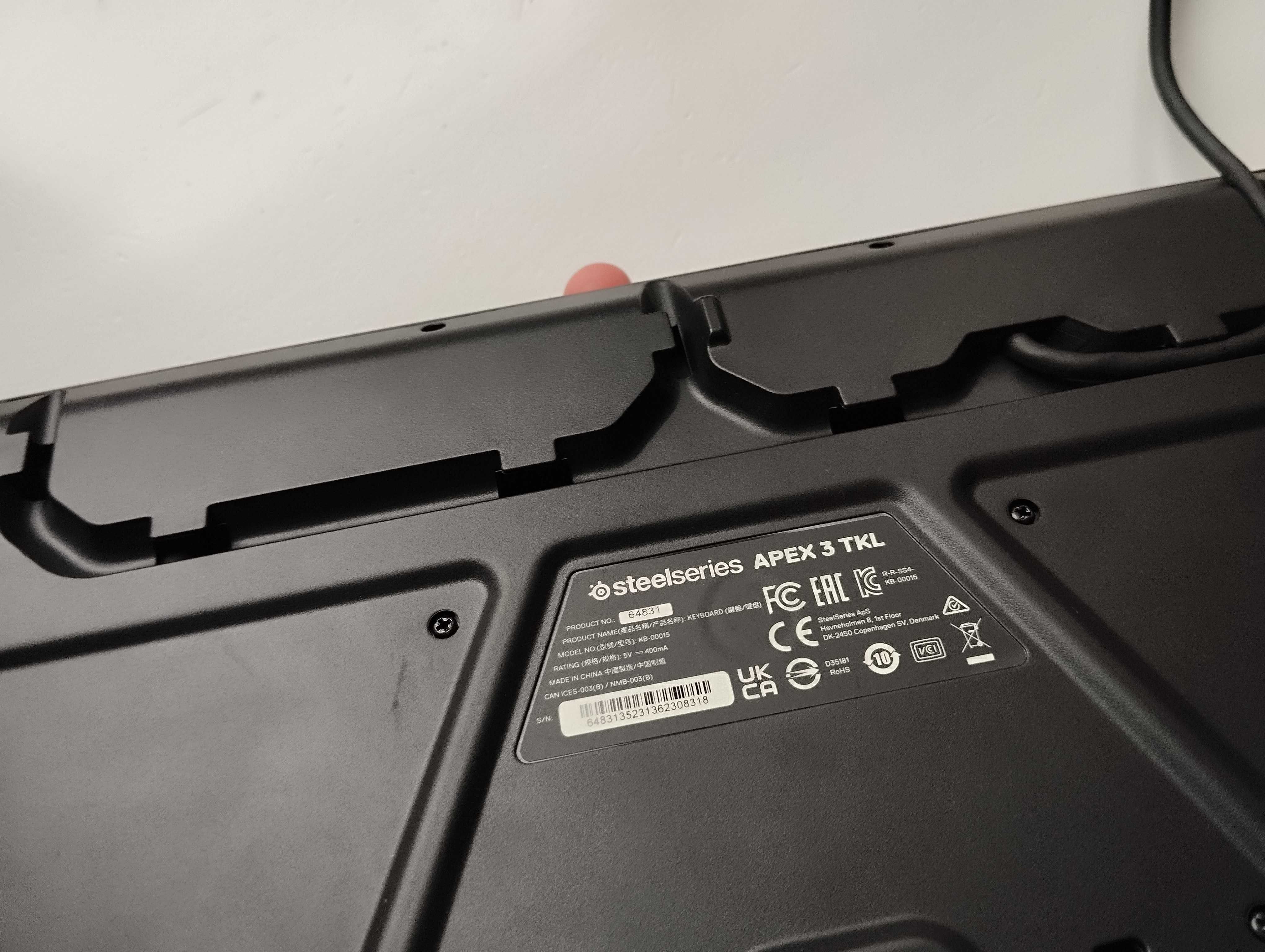 Klawiatura Gamingowa Steelseries APEX 3 TKL