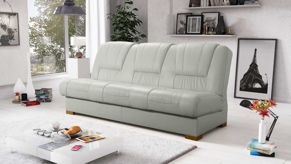 Sofa Wersalka skórzana "SOFT" skóra naturalna PRODUCENT