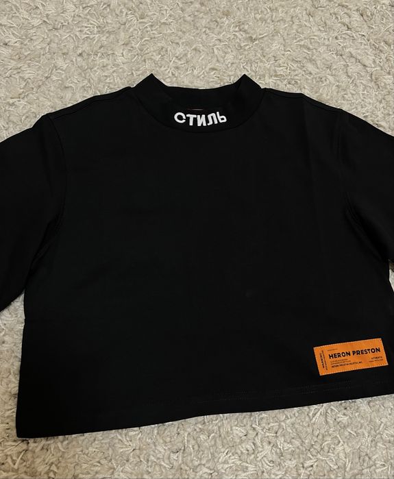 Heron preston топ футболка