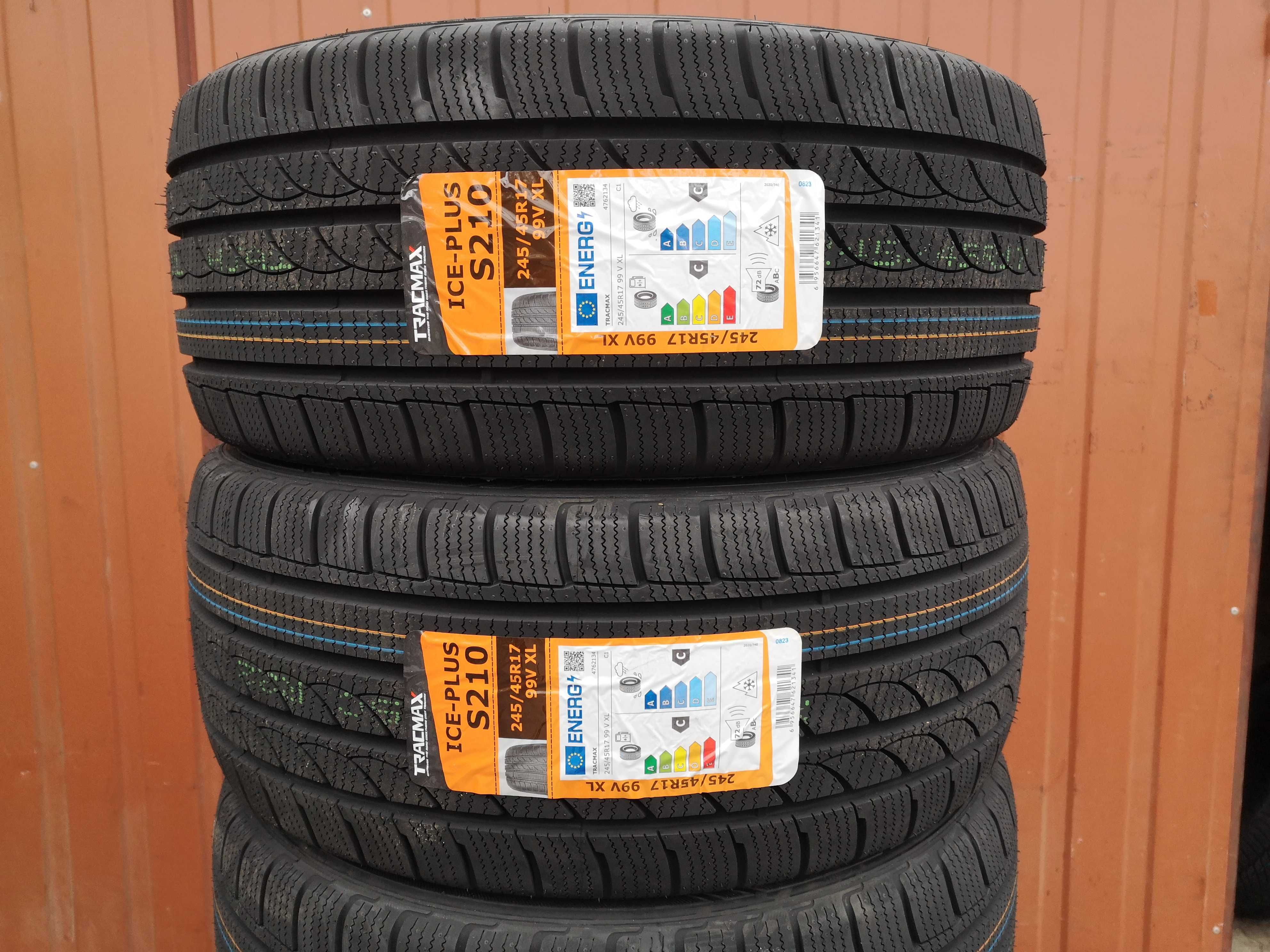 245/45 R17 99V XL - Tracmax Ice-Plus S210 (4 sztuki) NOWE
