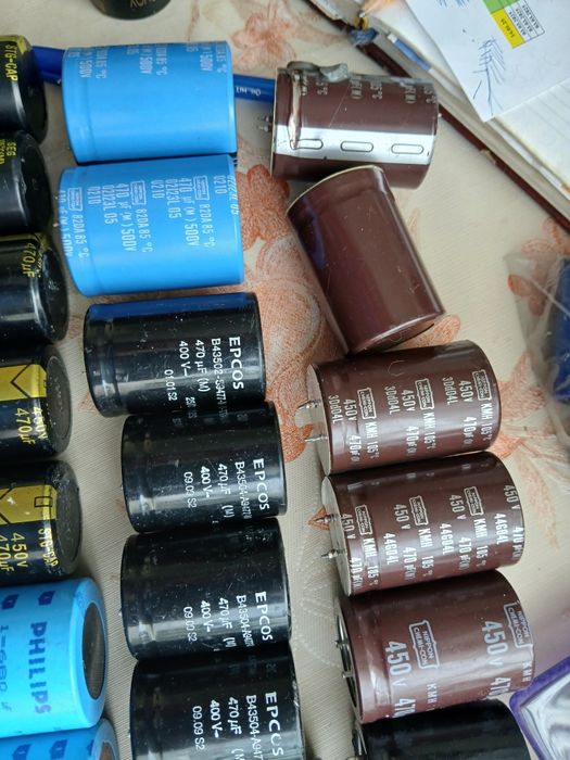Конденсаторы электролитические 470мкф 450в
