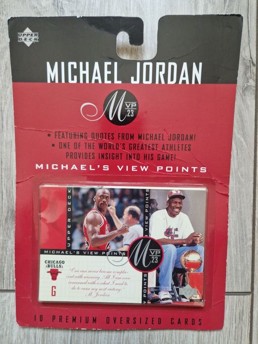 Karty nba 1997 upper deck Michael Jordan view points
