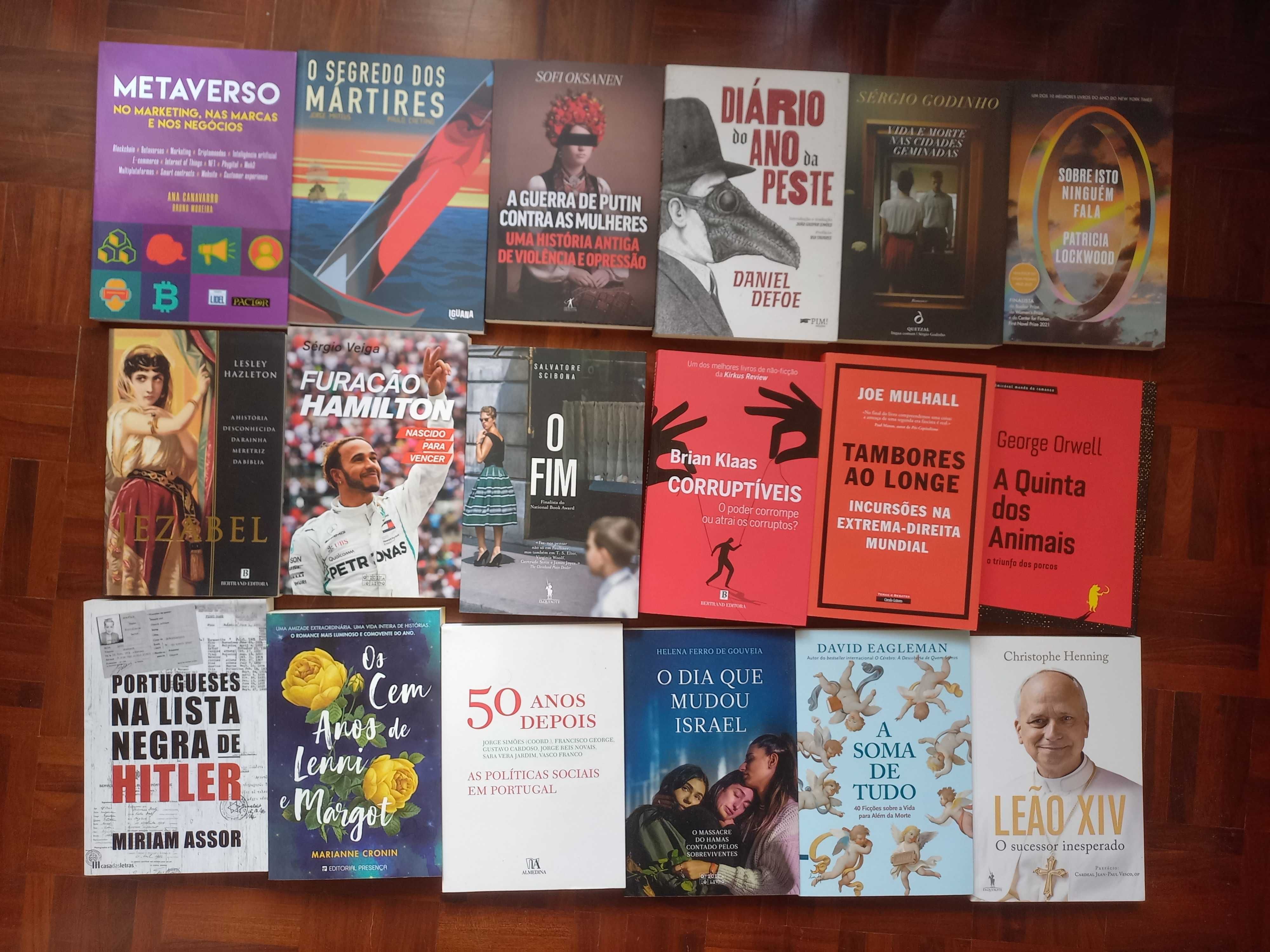 Lote de 106 livros