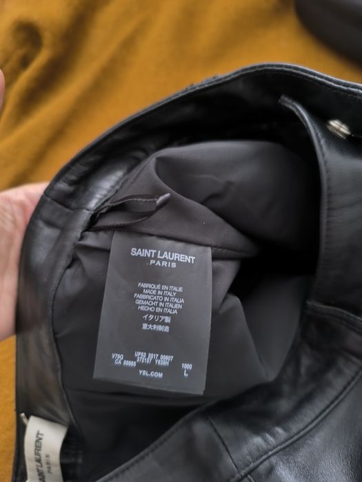 Saint Laurent шорти шкіра шкіряні хс-с