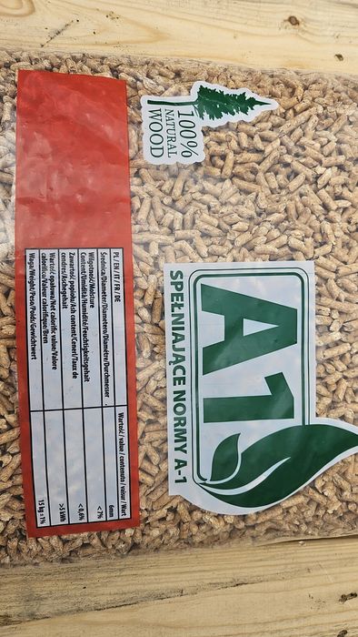 Pelet drzewny SOSNOWy 6mm. Przy większej ilości RABAT