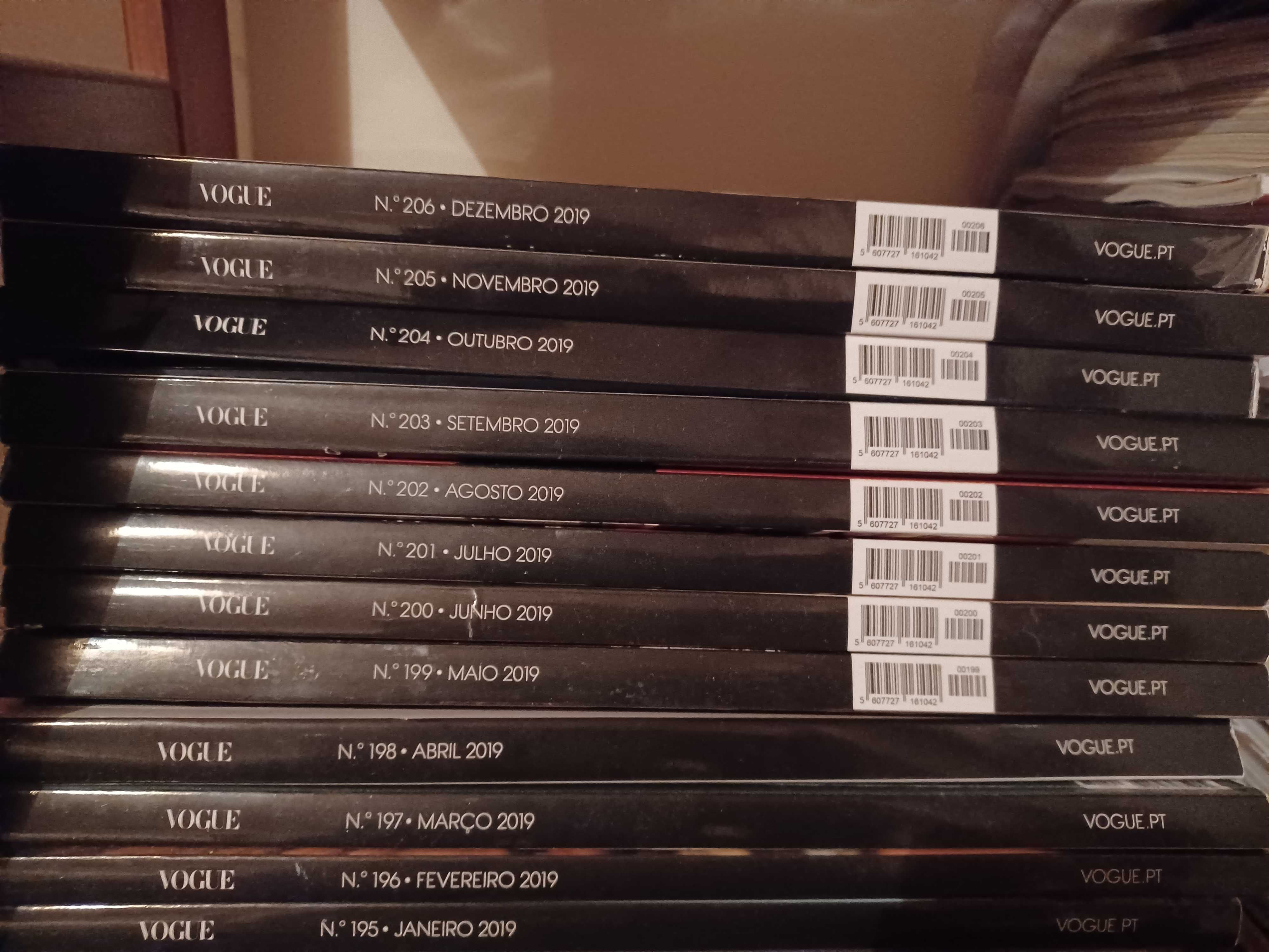 12 revistas Vogue Portugal 2019