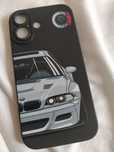 Etui na iPhone 16 z szarym bmw nowe
