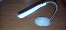 Lampka led na baterie z diodami