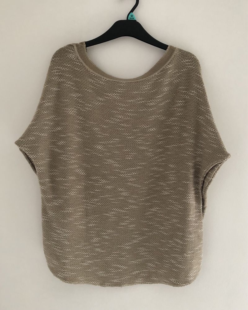 Bluza damska - dzianina, rozmiar ok. M