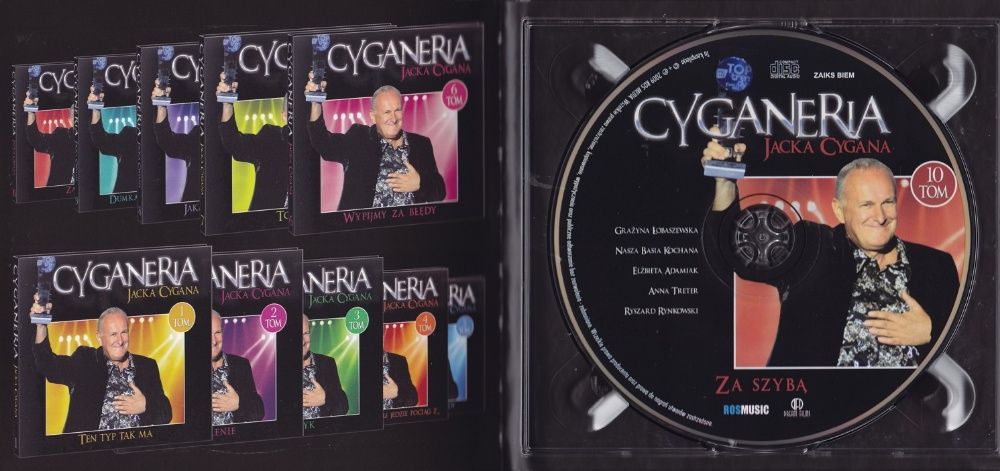 "Cyganeria" płyty CD Jacka Cygana