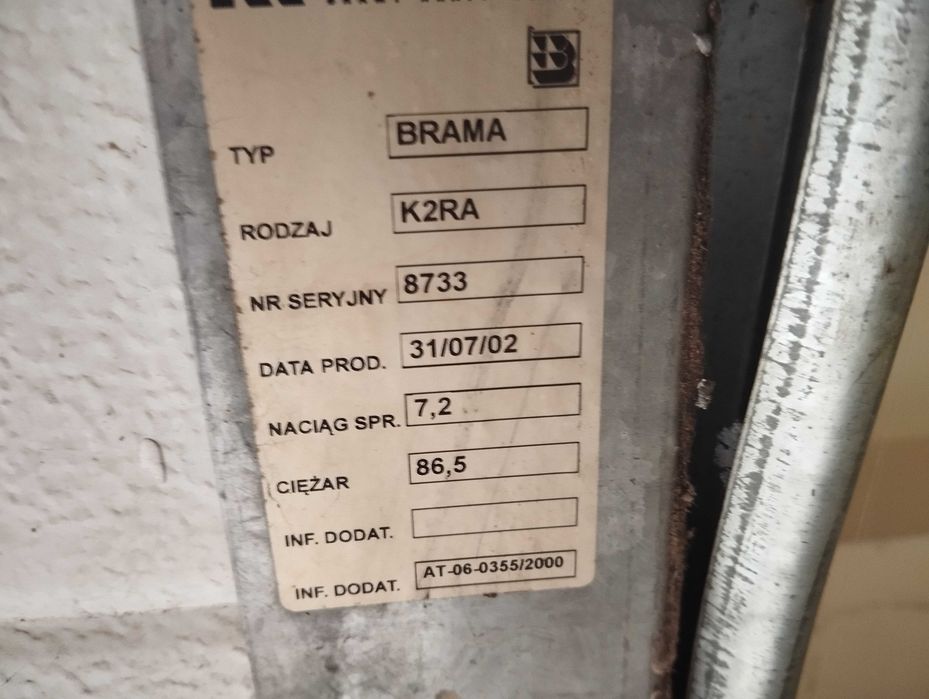 Brama garażowa Krispol