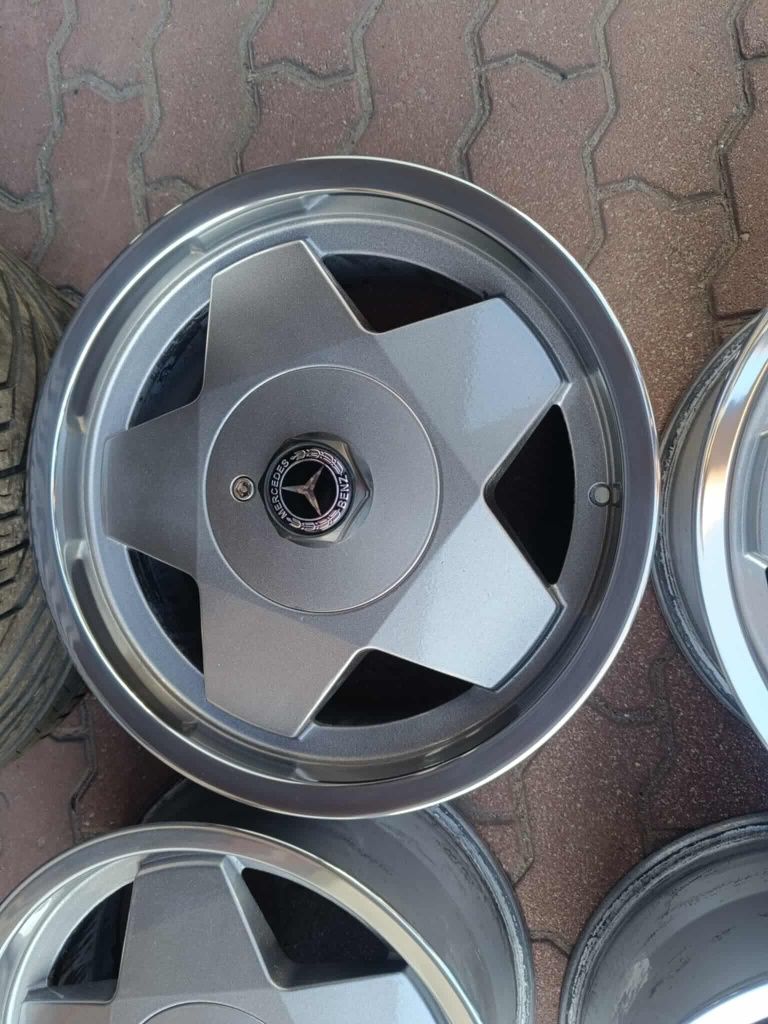 Remotec 7.5x16 5x112 Polerowane Ranty jak NOWE
