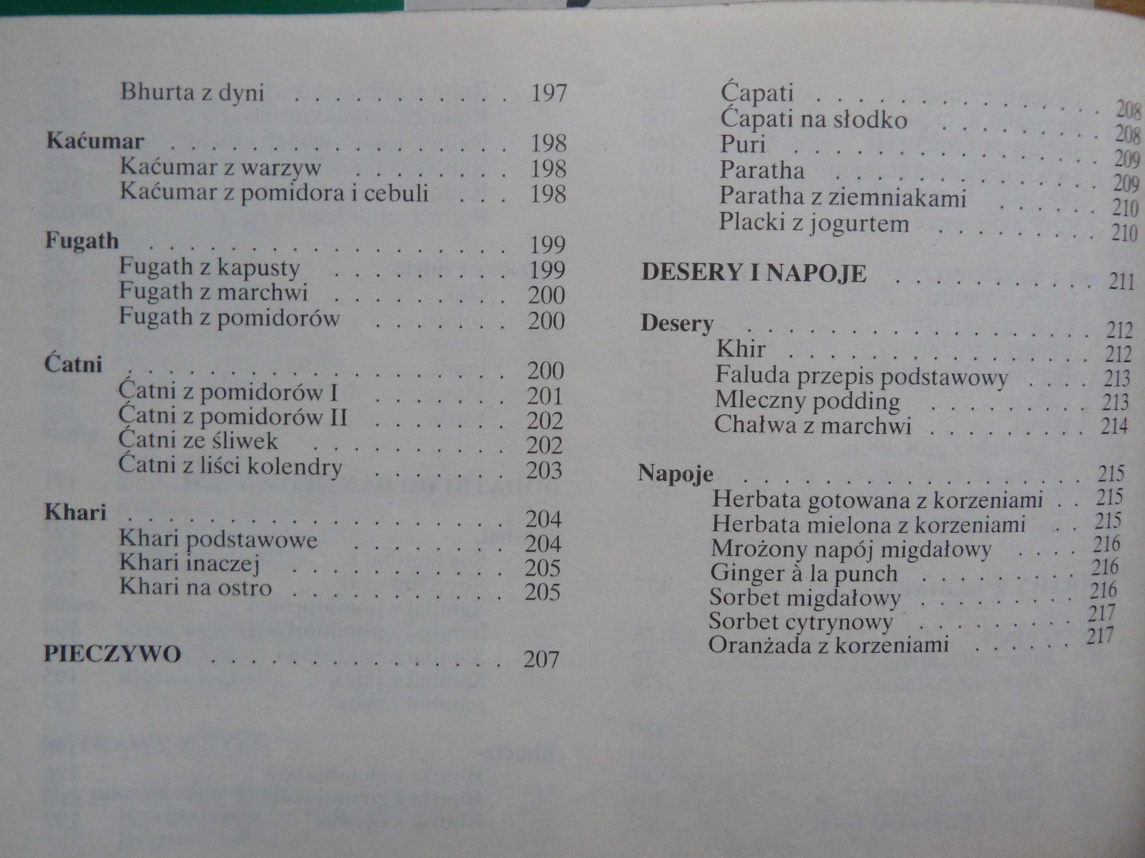 Kari na bananowym liściu  J. Pałecka  O. Sobański Kuchnia indyjska