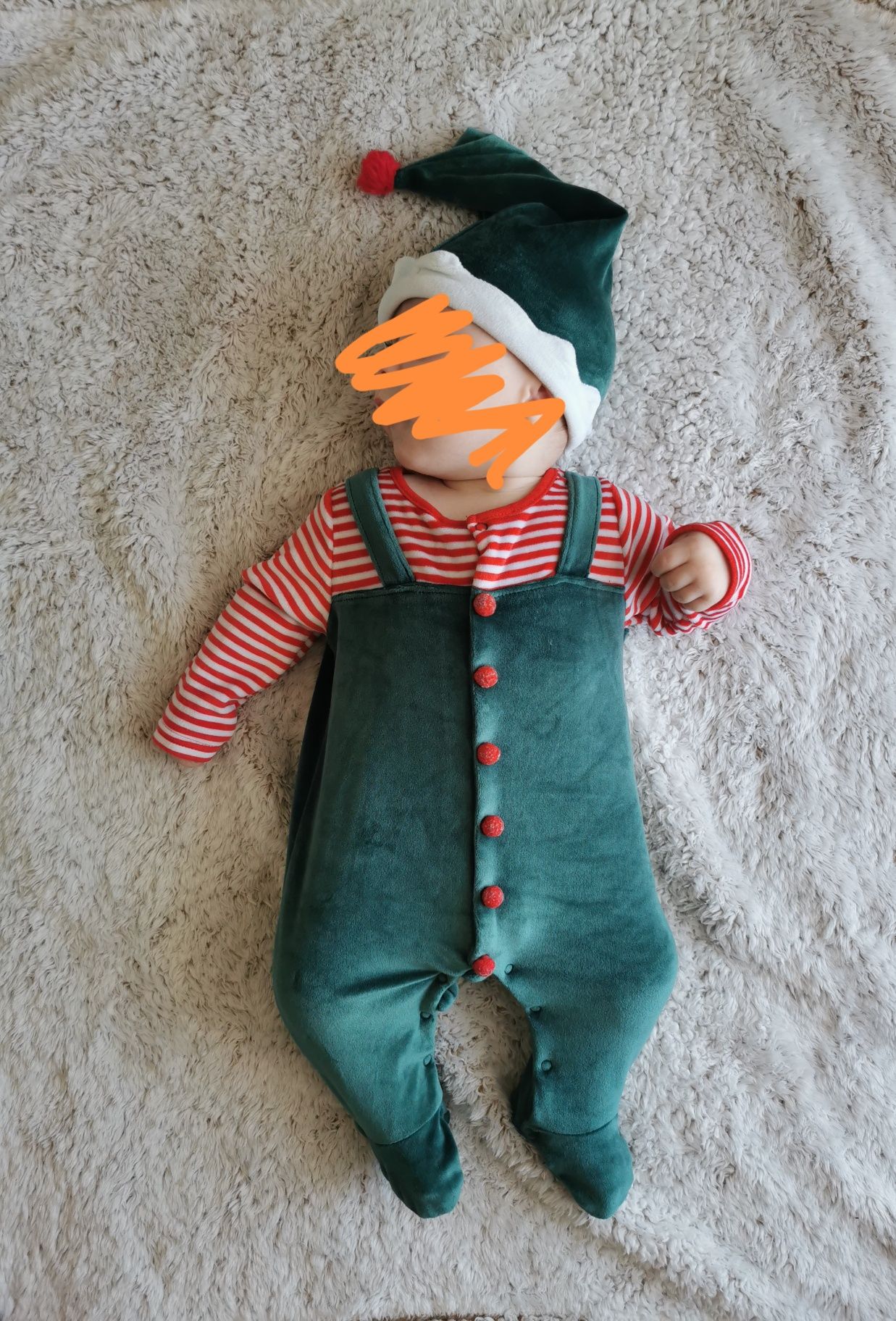 Pajacyk przebranie elf r 62