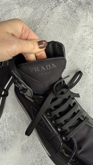 Ocieplane buty za kostkę Prada rozm 39