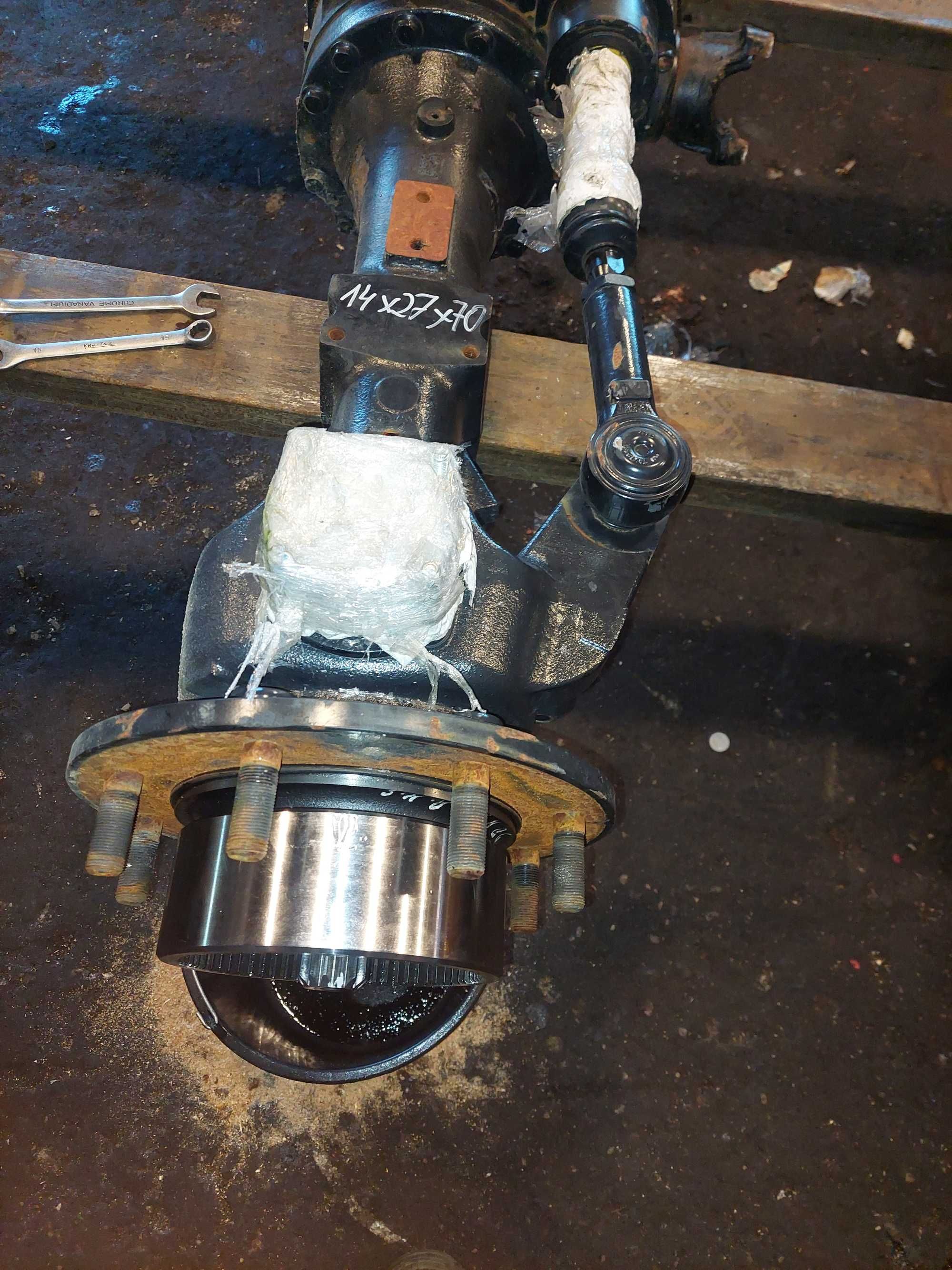 Jcb midi czesci mostu koparko ladowarka mid