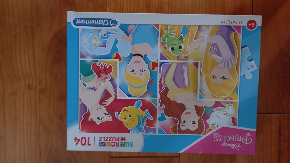 2 puzzles Princesas Disney 104 peças