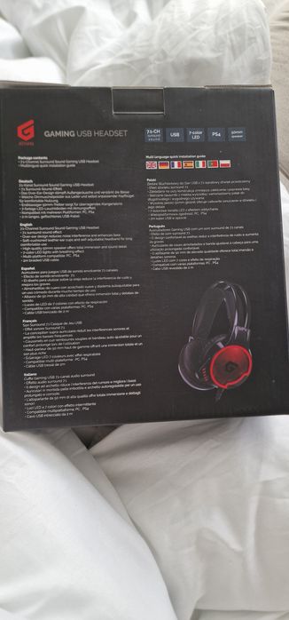 Conceptronic Headset Gaming 7.1 USB