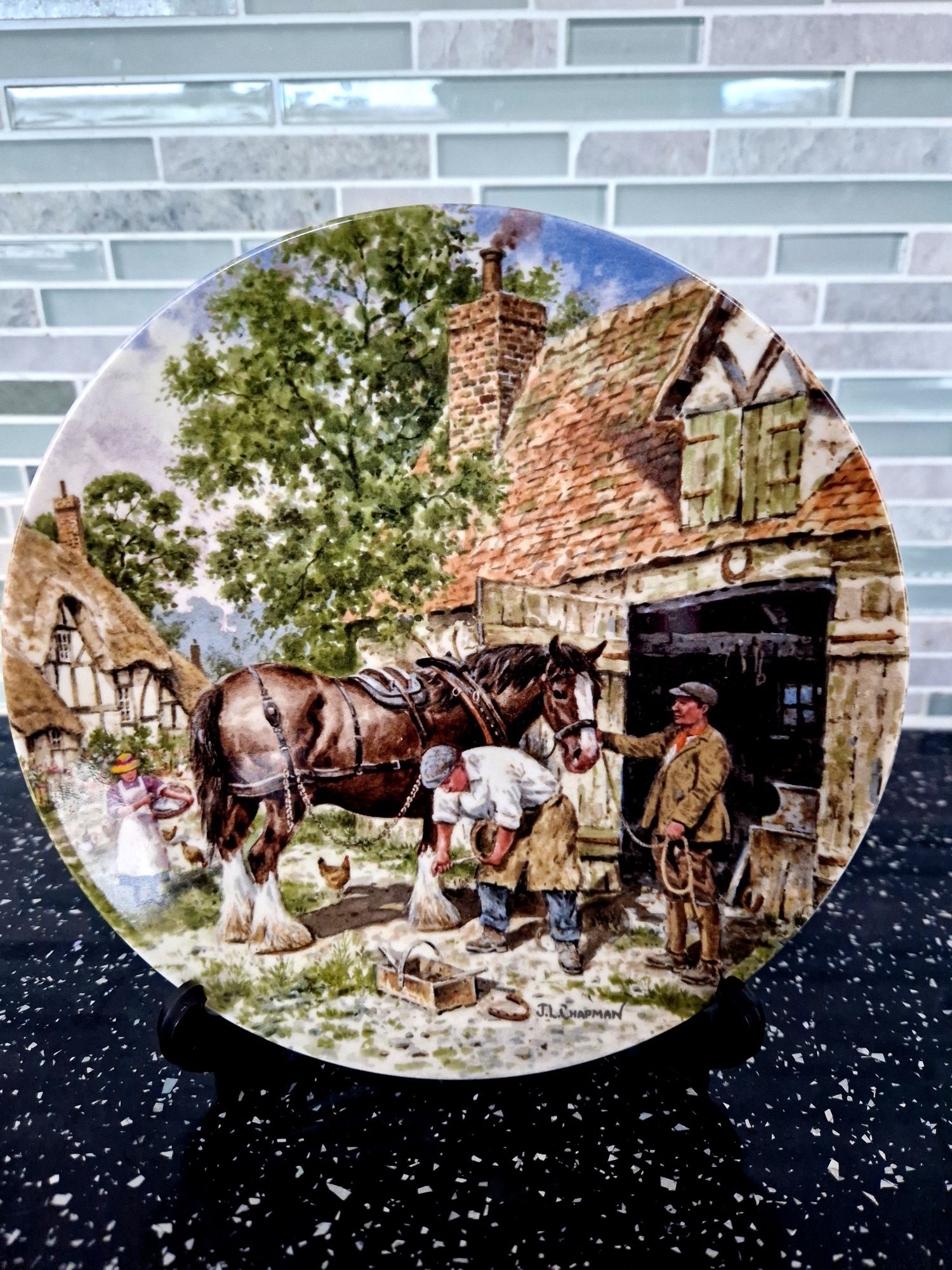 Talerze Wedgwood Life on the Farm