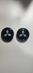 2x Centros de jante Mitsubishi