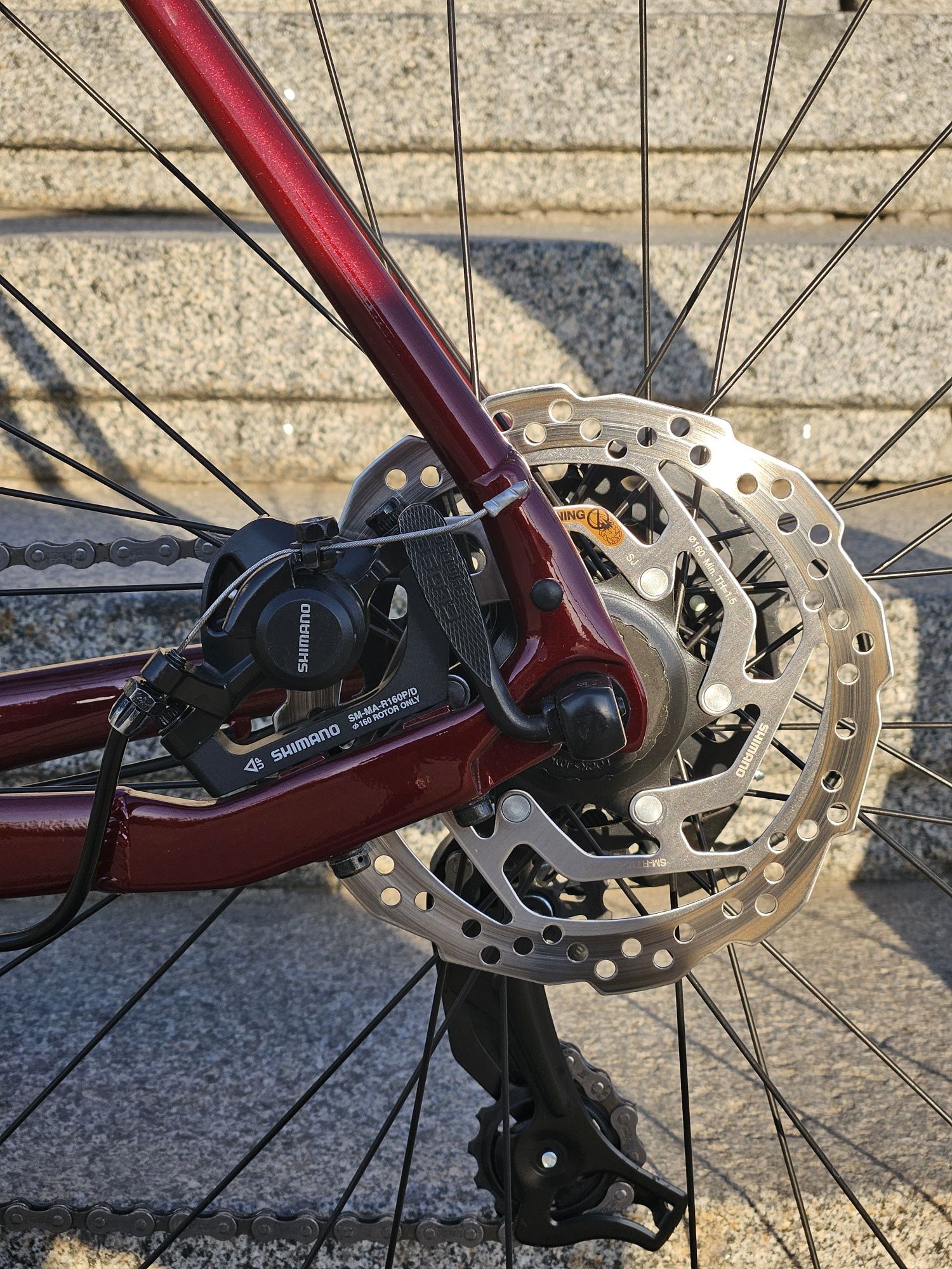 Велосипед 28" Orbea Carpe 40 (2021) dark red L