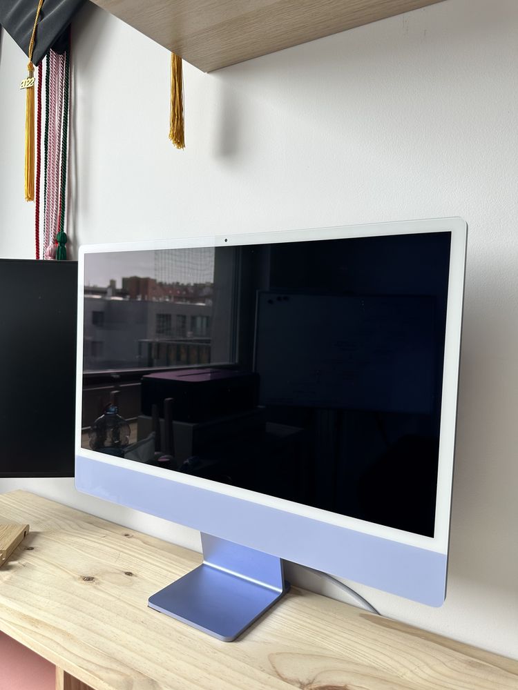 iMac 24 cale 2021 M1 fioletowy