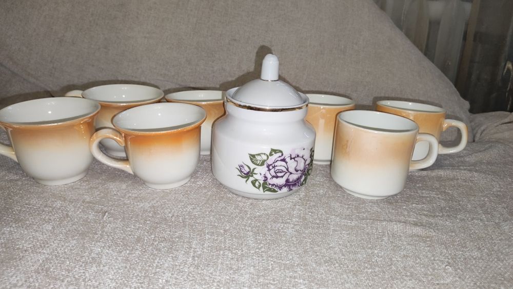 Чашки Буды сахарница Рига