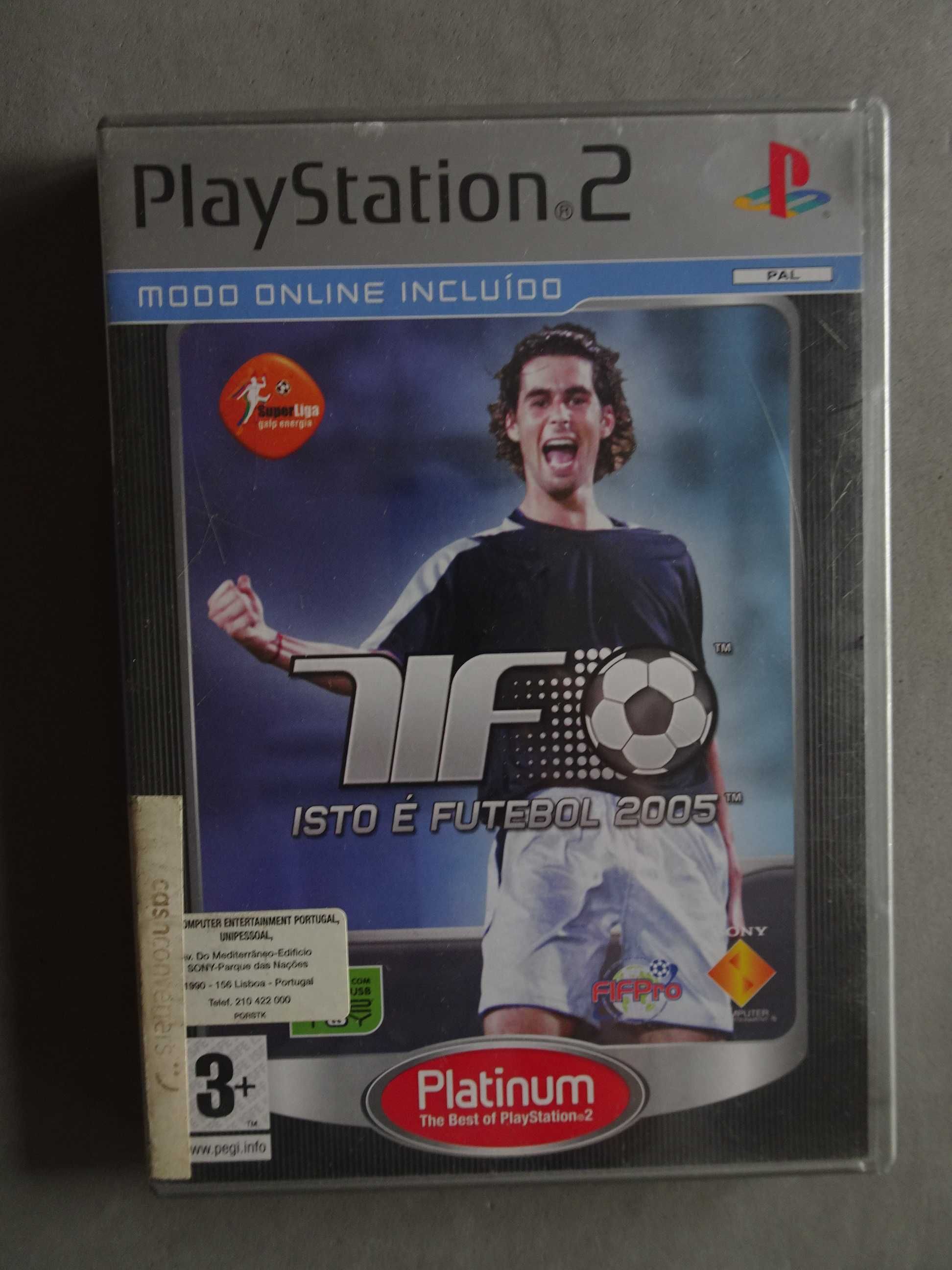 Jogo Playstation 2 PS2 - Isto é Futebol 2005