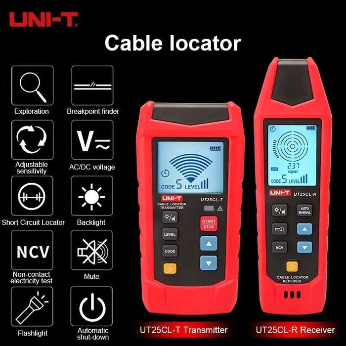 Сдам в аренду Трассоискатель UNI-T UT25CL - T / R