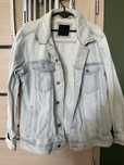 Unisex katana kurtka jeansowa jasny jasna jeans