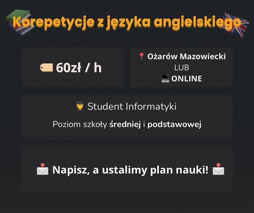 Praktyczny angielski - Korepetycje