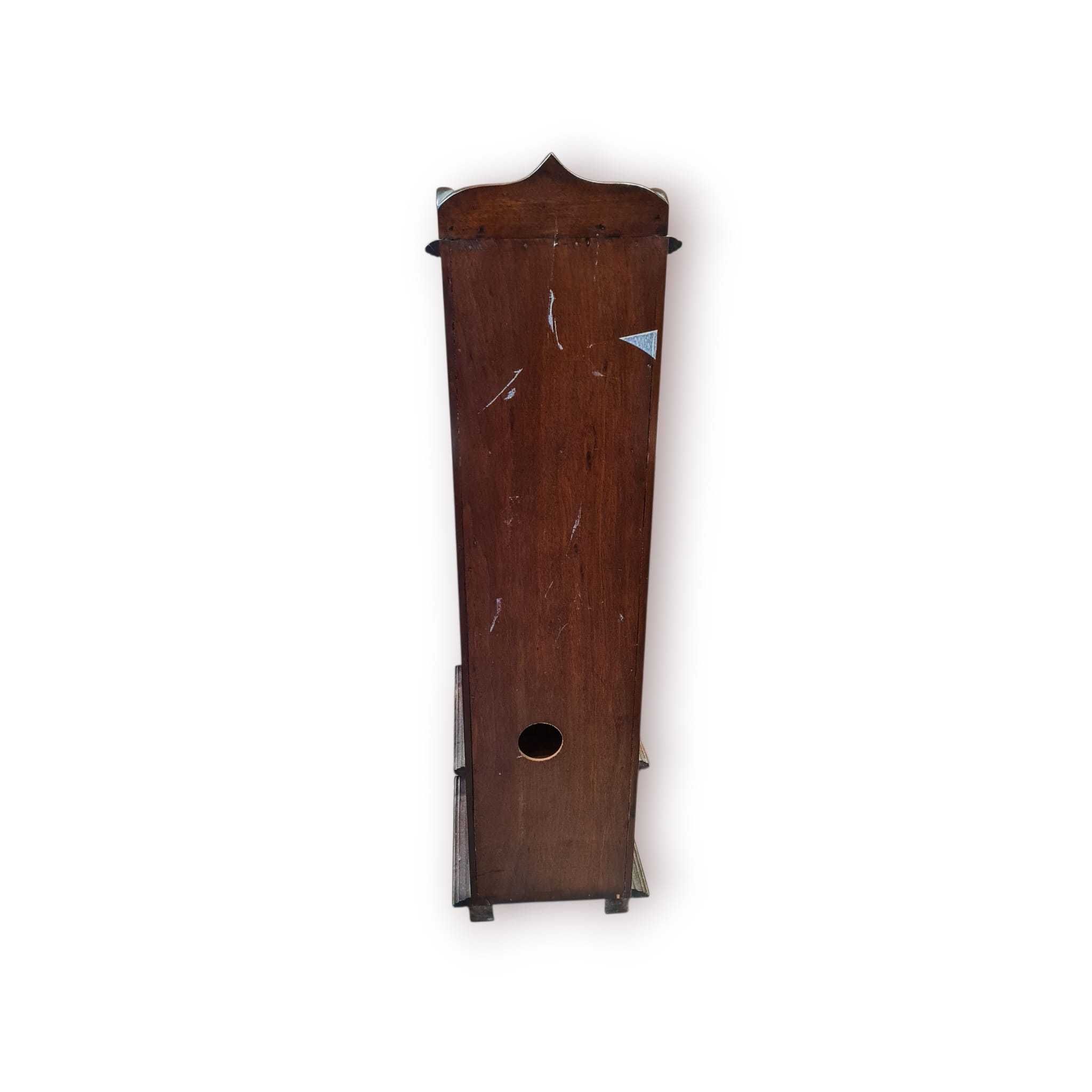 Estante/Armário Antigo Madeira – 107×31 cm – 3 Prateleiras + 2 Gavetas