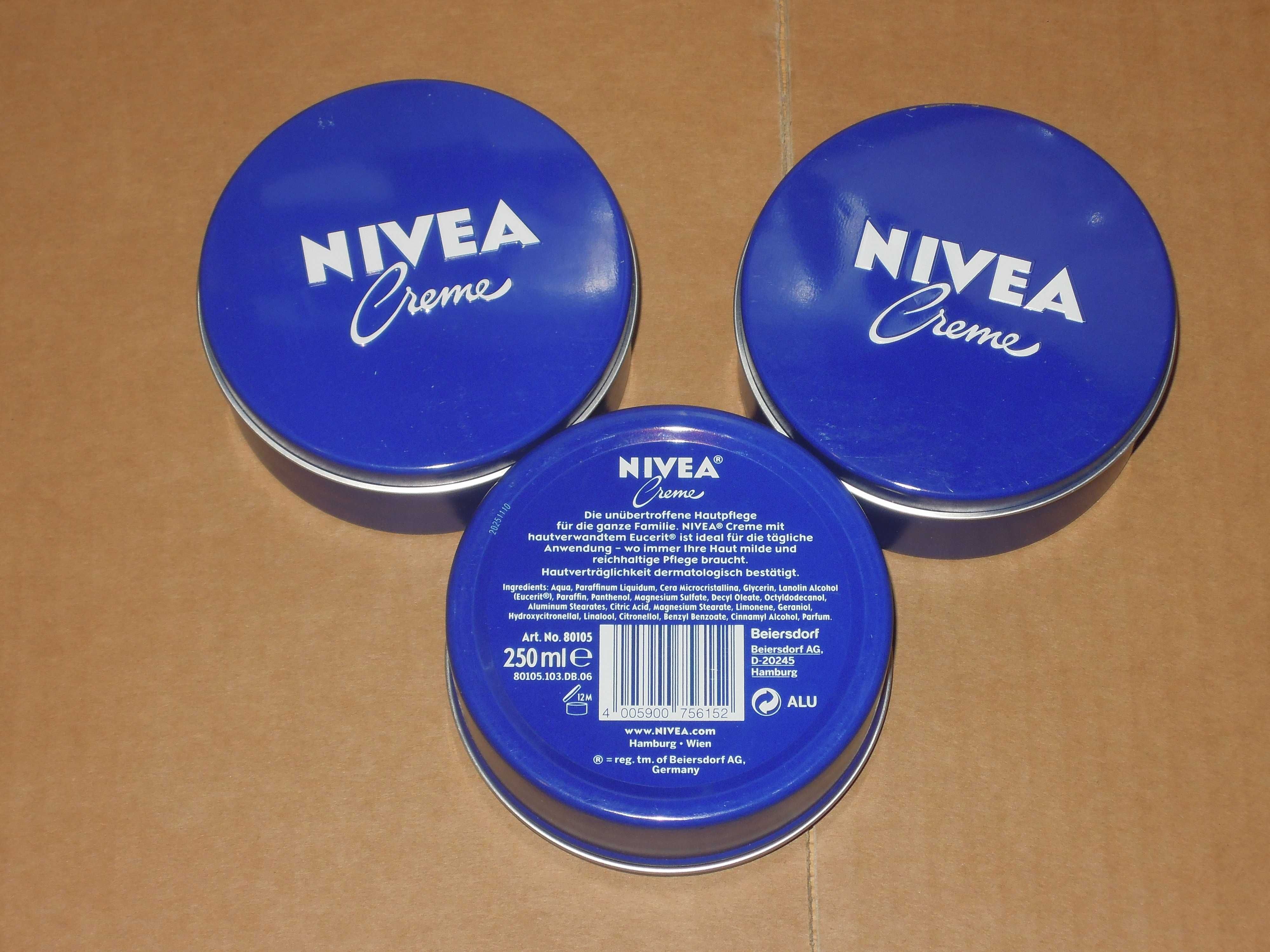 NIVEA Creme 250ml. produkt oryginalny z Niemiec