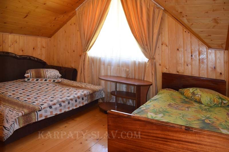 Житло в Карпатах. Басейн, чан. Славське