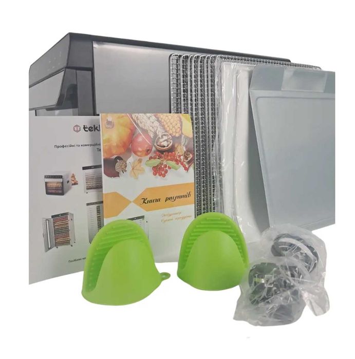 Дегідратор професійний Tekhniko DH-08A-BK чорний (8 лотків)