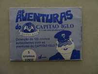 Carteira de cromos fechada - As aventuras do Capitão Iglo