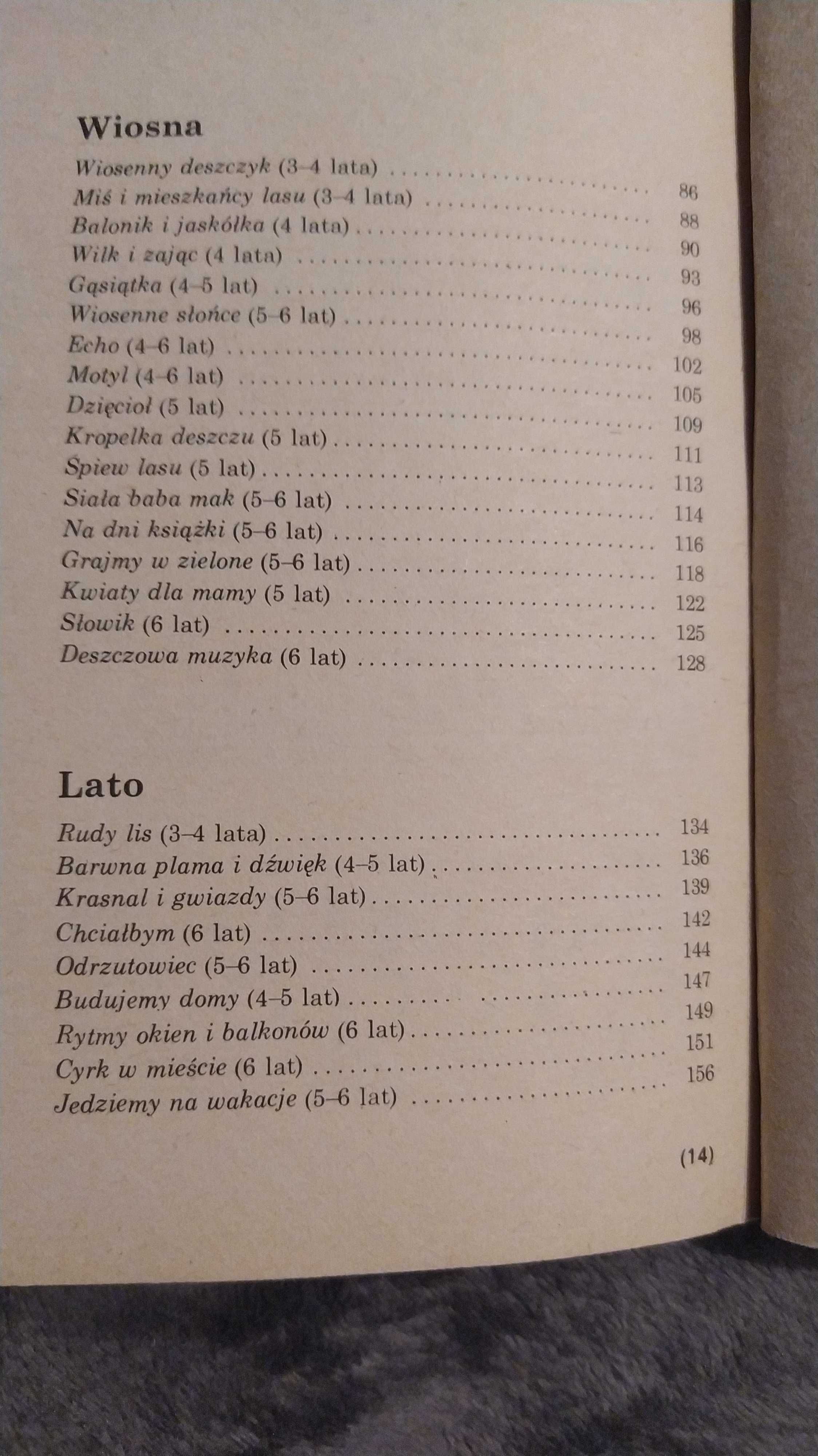 Bawiło się lato z wiosną, zajęcia muzyczne w przedszkolu, rytmika,1983