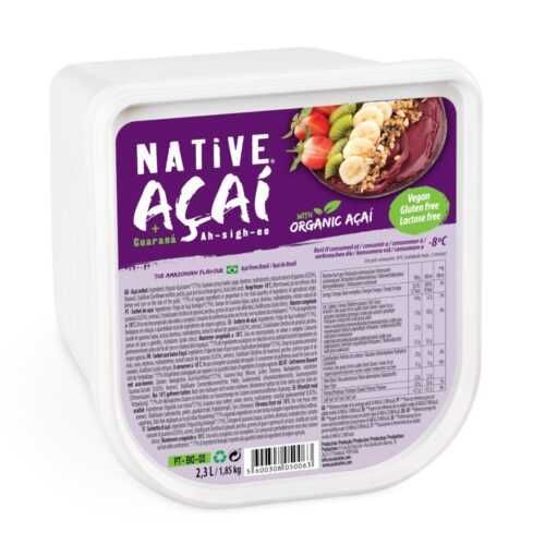 Polpa de Açaí com Xarope de Guaraná Native - 2,3L