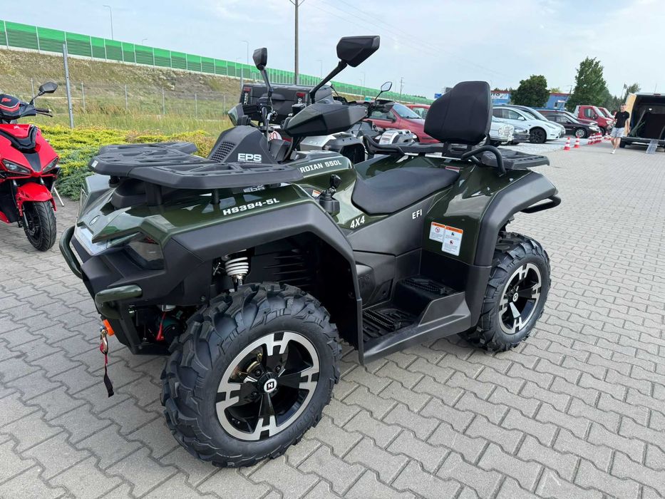CF MOTO 550 HISUN 2025 Guardian 550L Eps 4x4 400 km Raty 0% 50/50