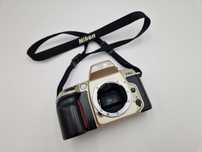 .Aparat Nikon F60 body - piękny złoty klasyk pełna klatka