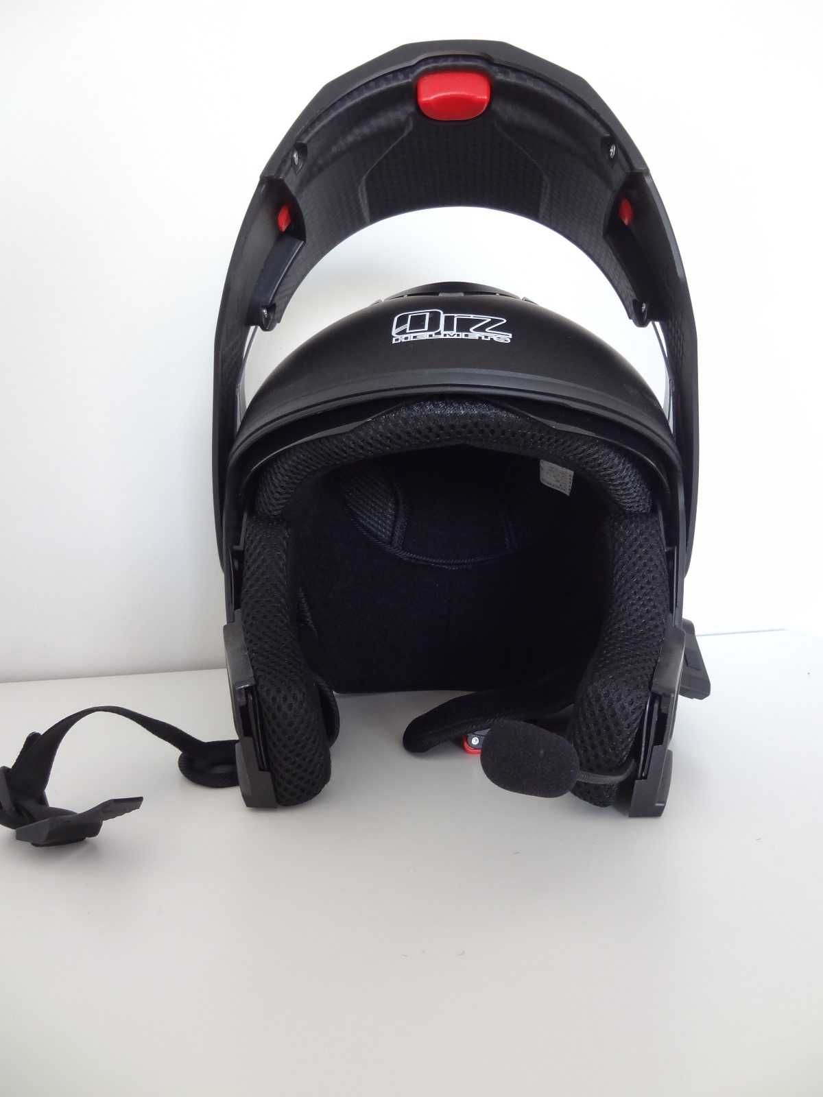 Capacete de Moto Novo, Bluetooth integrado, Moto helmet with bluetooth